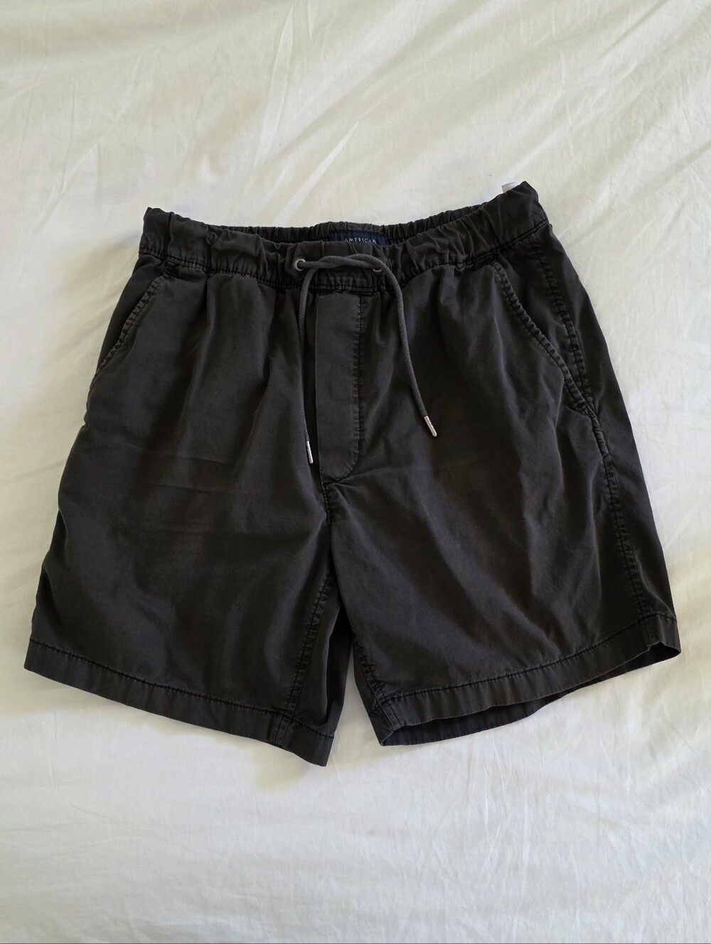 American Eagle Outfitters Black Athletic Drawstring Shorts